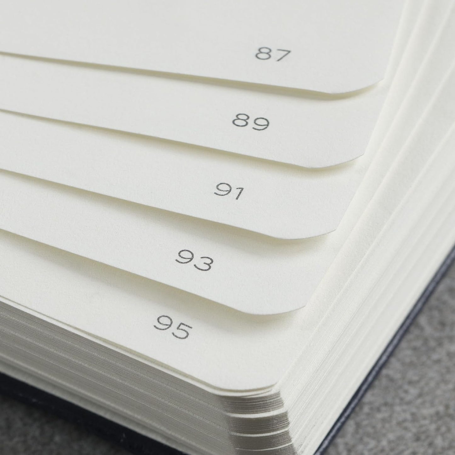 LEUCHTTURM1917 - Notebook Hardcover Medium A5-251 Numbered Pages for Writing and Journaling (Powder, Dotted)