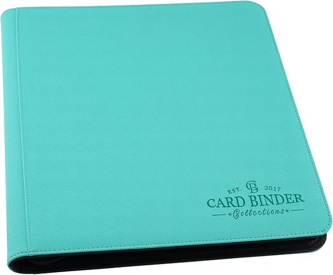 Trading Card Binder, Card Collection Binder Album Folder with 720 Side Loading Pockets, 12 Pocket Trading Card Album Folder for TGC,MTG, Baseball Cards, Yugioh