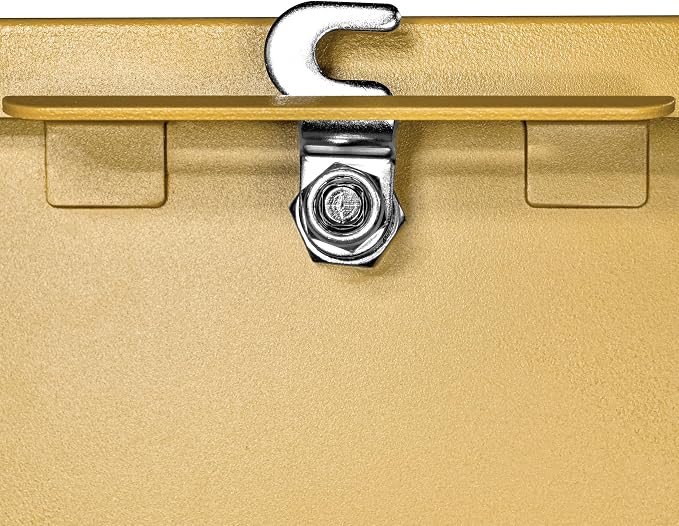 Mail Boss 7583 Mail Manager Curbside Locking Security Mailbox, Marigold