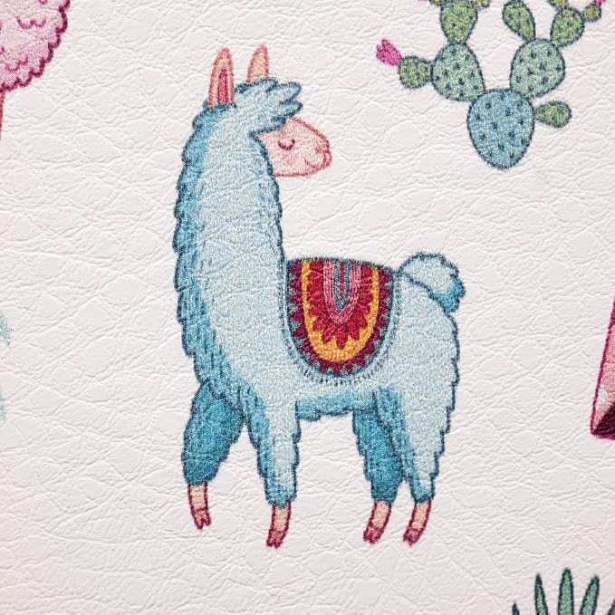 Passport Cover for Kids, Women and Men, Cute Travel Passport Holder (Lama Pattern)