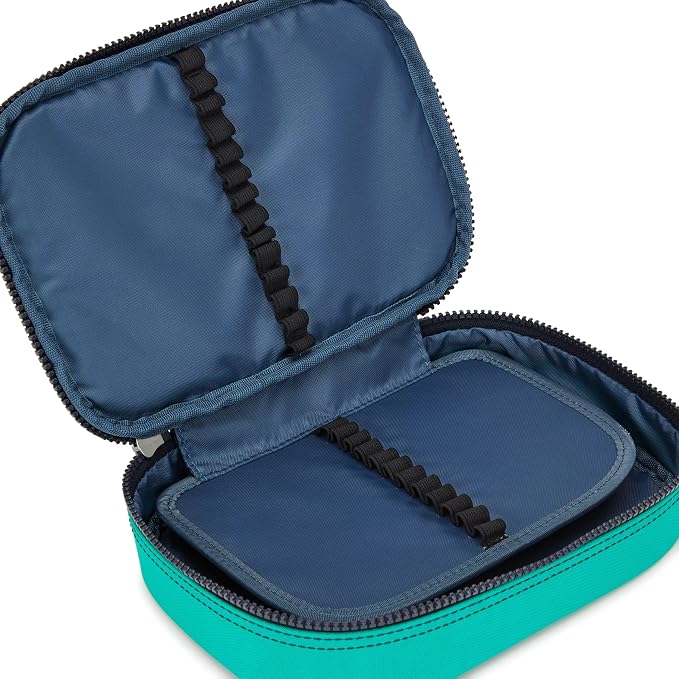 Kipling Women's 100 Pens Printed Case, Organize Accessories, Art Supplies, Makeup, Travel Organizer