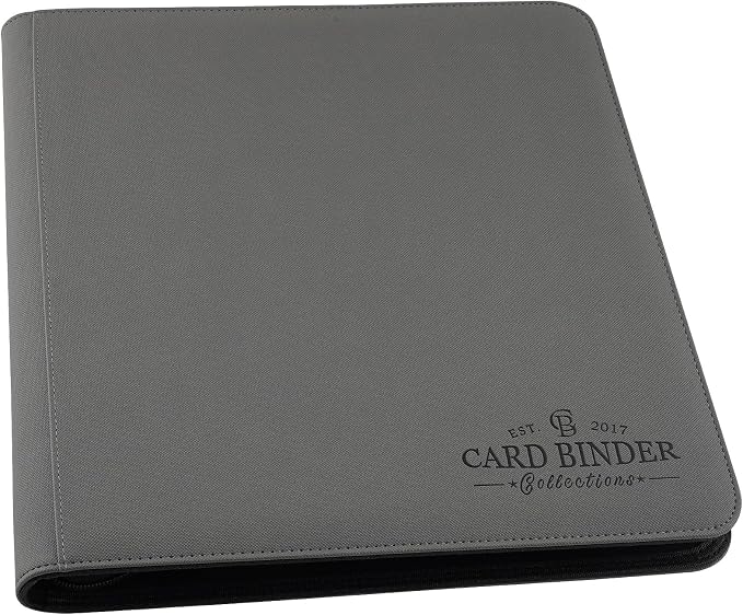 Trading Card Binder, Card Collection Binder Album Folder with 720 Side Loading Pockets, 12 Pocket Trading Card Album Folder for TGC,MTG, Baseball Cards, Yugioh