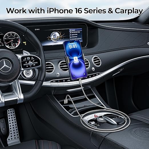 Basesailor for iPhone 17 Air 16 Car Charging Cable 3.3FT 2Pack,USB C Charger Cord for New iPhone 16e 15 Pro Max Plus,Samsung Galaxy S25 S24 S23 FE Plus Ultra,A13 A14 A42 A55 A54 A53,Google Pixel 9 XL