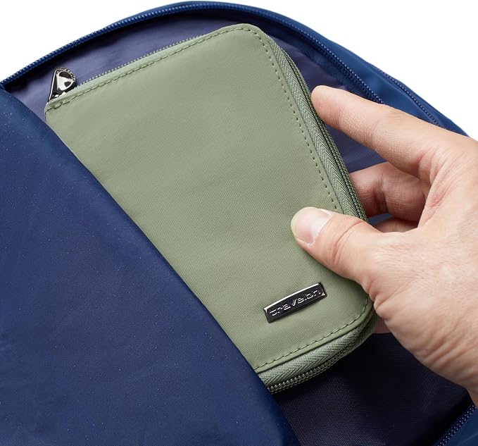 Travelon RFID Blocking Passport Zip Wallet