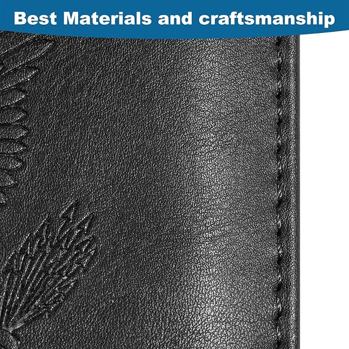 Passport Holder for Travel Essentials, RFID Passport Cover | Rfid Blocking Wallet, Synthetic Leather Case, Vacation Travel Accessories, For Women Men