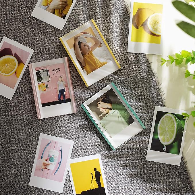 WINKINE Instax Mini Frames, Polaroid Frame for Fujifilm Instax Mini Film, 2x3 Small Picture Frames for Desktop, Polaroid Photo Frame, Small Size Wallet Picture Holder