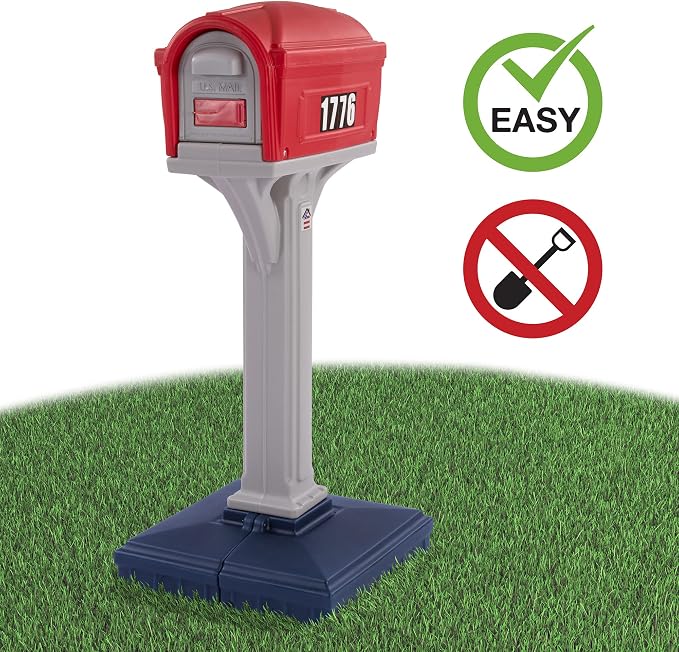American Home 42002R-01 Dig-Free Easy Up All-American Mailbox