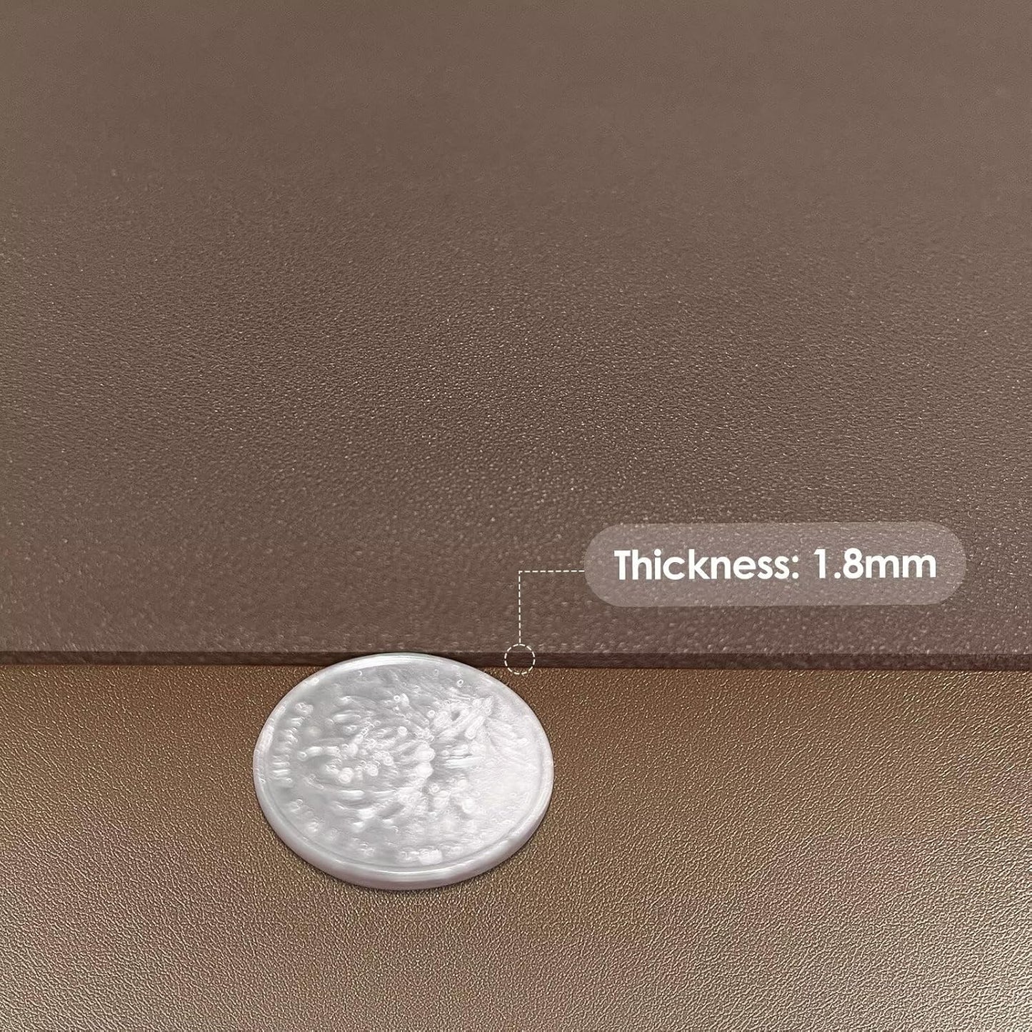 Leather Table Cover,1.8mm Thick,40x40 Inch Table Protector,Table Protector for Dining Room Table,Dining Table Cover,Table Cover Protector.(Mud Color+Champagne Gold,40x40)