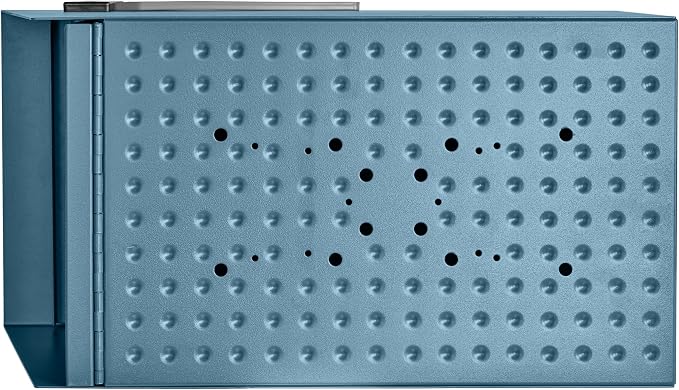 Mail Boss 7584 Mail Manager Curbside Locking Security Mailbox, Century Blue