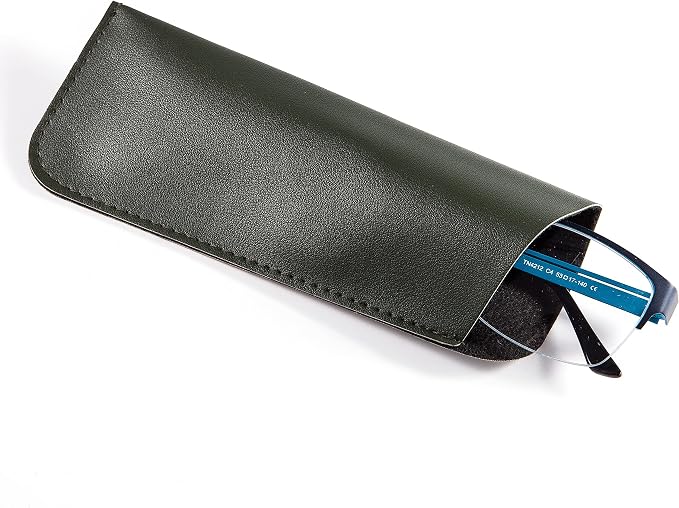 TRIUMPH VISION Reading Glasses Pouch Eyeglass Sleeve Soft Case Slim 3 Pack | Alternative to Bulky Case Lightweight，Neoprene Lined Padded Protect Optical lens Slip in, Cute Pattern Portable for Daily Use