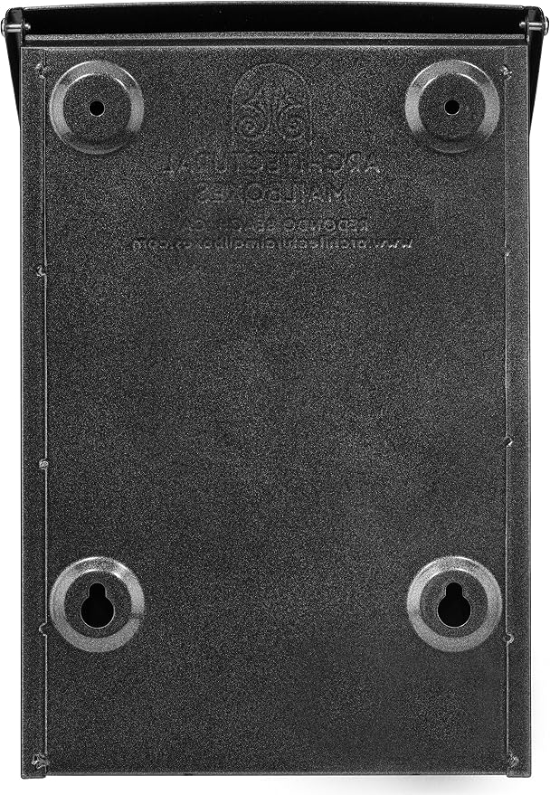 ARCHITECTURAL MAILBOXES 2681P Pewter Marina Wall Mount Mailbox, Small (Pack of 10)